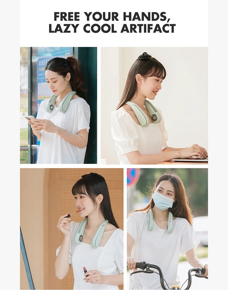 2000mAh neck fan 
